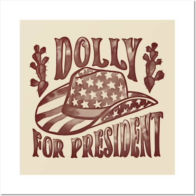 Dolly for President Wall Art by wintoastore